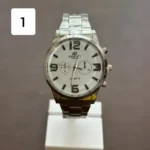 ساعت مردانه سیتی زن بند فلزی نقره ای - Image 3