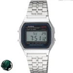 ساعت مچی دیجیتال کاسیو مدل A168WGG-1B با بند استیل