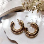 گوشواره مینیمال دخترانه مدل حلقه
