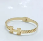 دستبند هرمس جنس استیل رنگ ثابت - Image 3