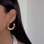گوشواره مینیمال دخترانه مدل حلقه - Image 3