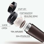 تراول ماگ طرح coffee Cup ظرفیت 500 میلی لیتر - Image 4