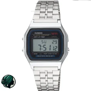 ساعت مچی دیجیتال کاسیو مدل A168WGG-1B با بند استیل