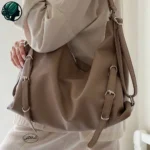 کیف دوشی زنانه چرم سایز بزرگ - Image 2